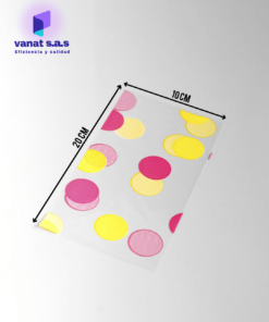 bolsa de polipropileno impresa 10X20 CM