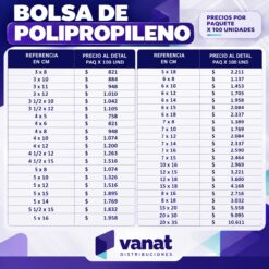 Alternative view of Bolsa de Polipropileno